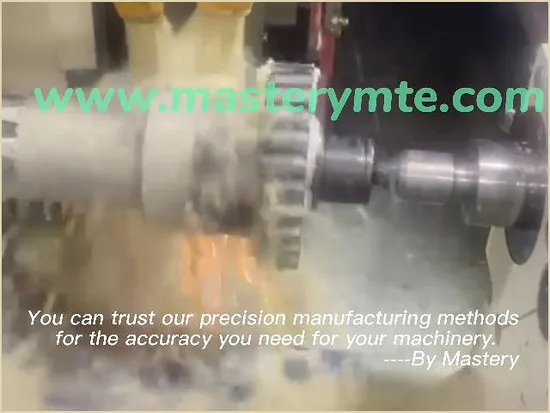 Albero Scanalato per Motore Utensili Tornitura Fresatura Zigrinatura Personalizzata Alta Precisione in Acciaio con Trattamento Nero Prezzo di Fabbrica